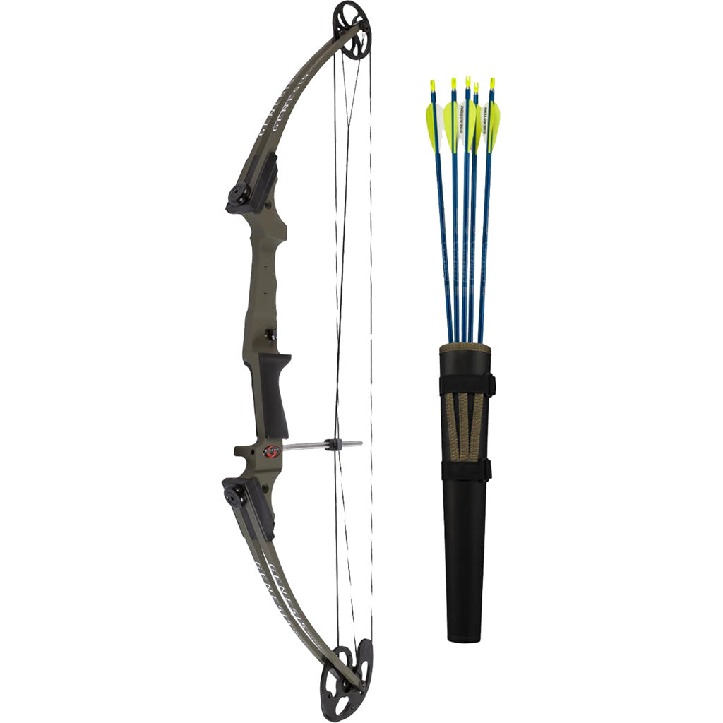 Genesis Compound Bow Set Ambush RH with Quiver and Arrows