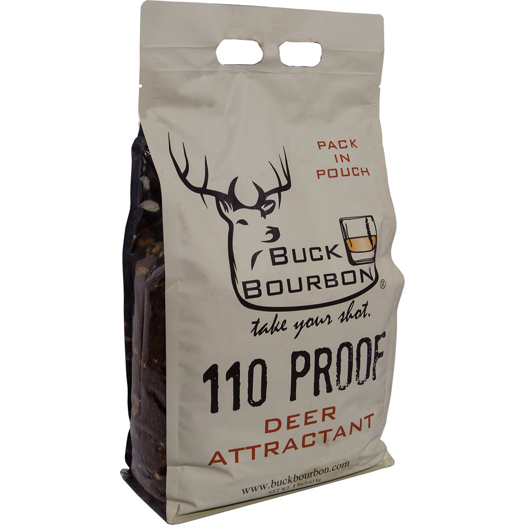 Buck Bourbon 110 Proof Sweet Feed Deer Attractant 8 lb.