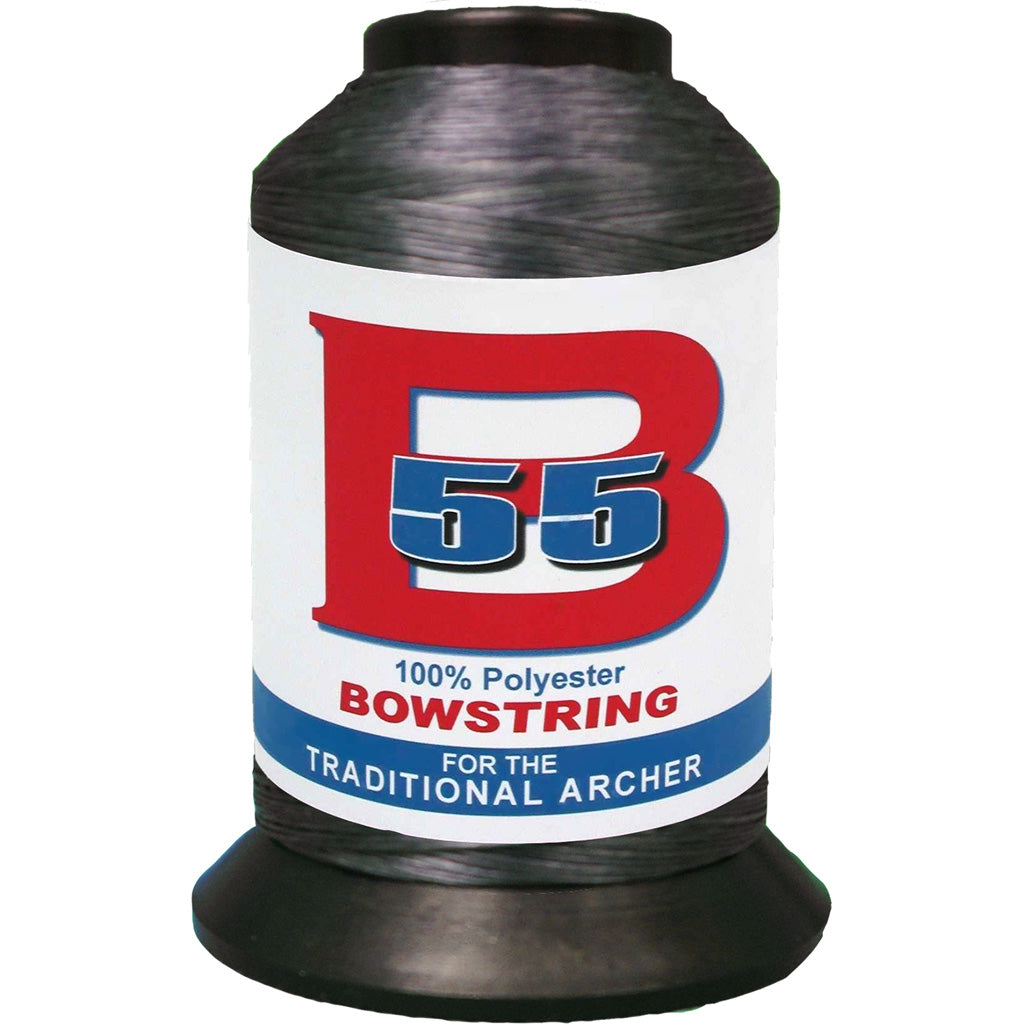 BCY B55 Bowstring Material Gunmetal 1/4 lb. 100% Polyester