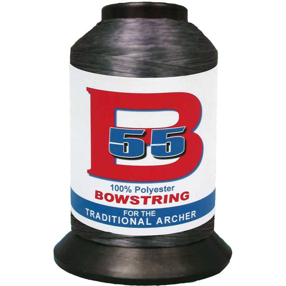 BCY B55 Bowstring Material Gunmetal 1/4 lb. 100% Polyester