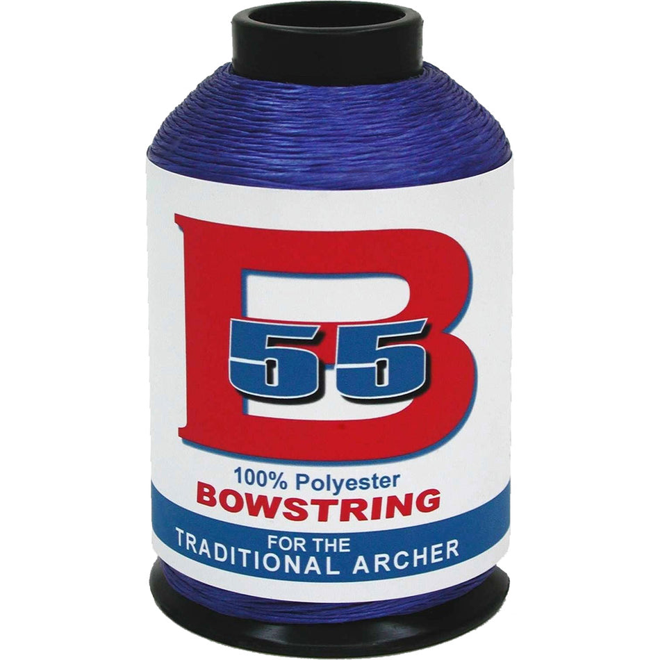 BCY B55 Bowstring Material Royal Blue 1/4 lb. 100% Polyester