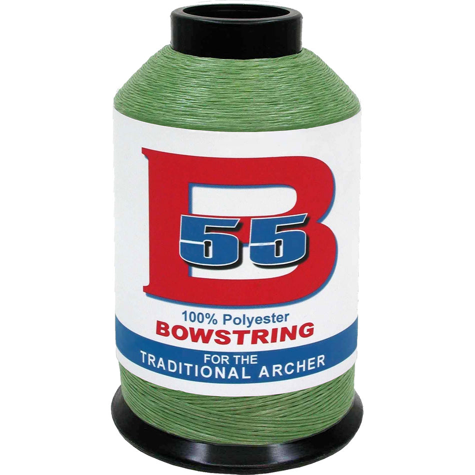 BCY B55 Bowstring Material Kiwi 1/4 lb. 100% Polyester