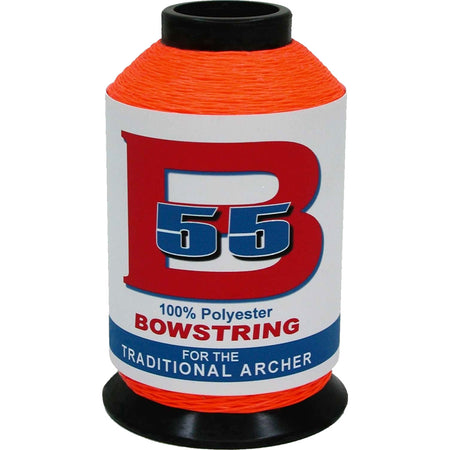 BCY B55 Bowstring Material Fluorescent Orange 1/4 lb. 100% Polyester