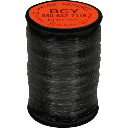 BCY 400 Nylon Serving Black 90 yds. Bonded Bowstring Serving