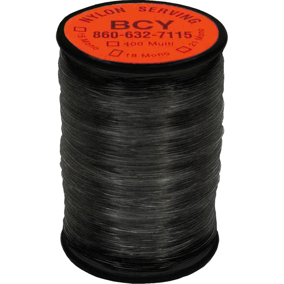 BCY 400 Nylon Serving Black 90 yds. Bonded Bowstring Serving