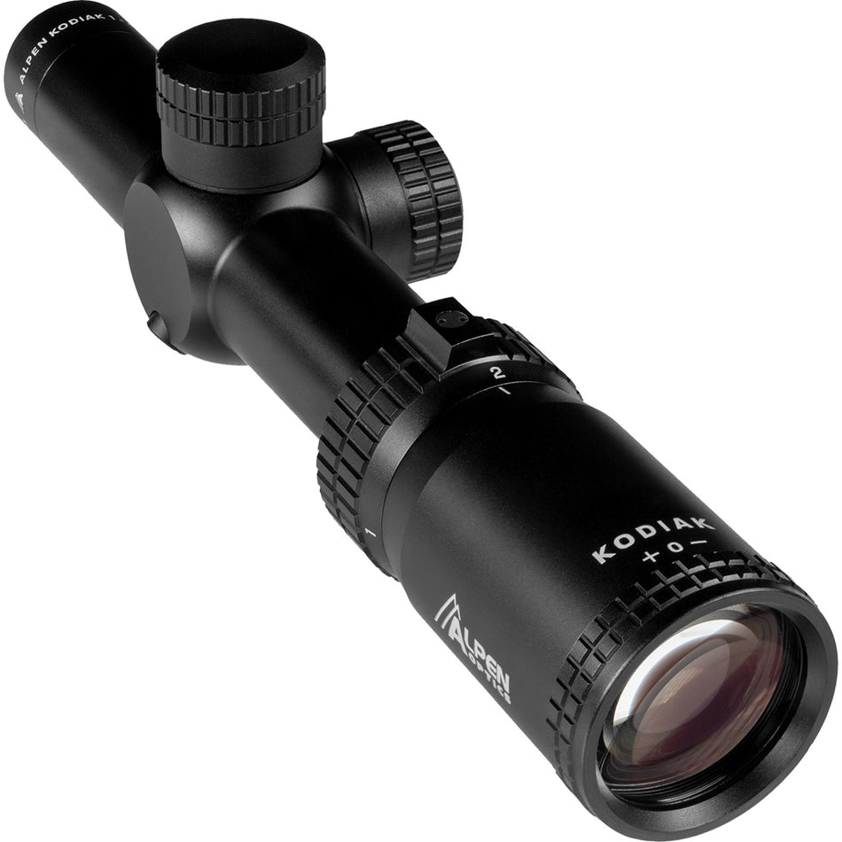 Alpen Kodiak Rifle Scope 1-4x24 with AR-BDC Reticle