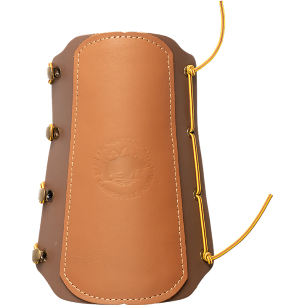Fred Bear Traditional Logo Leather Archery Arm Guard