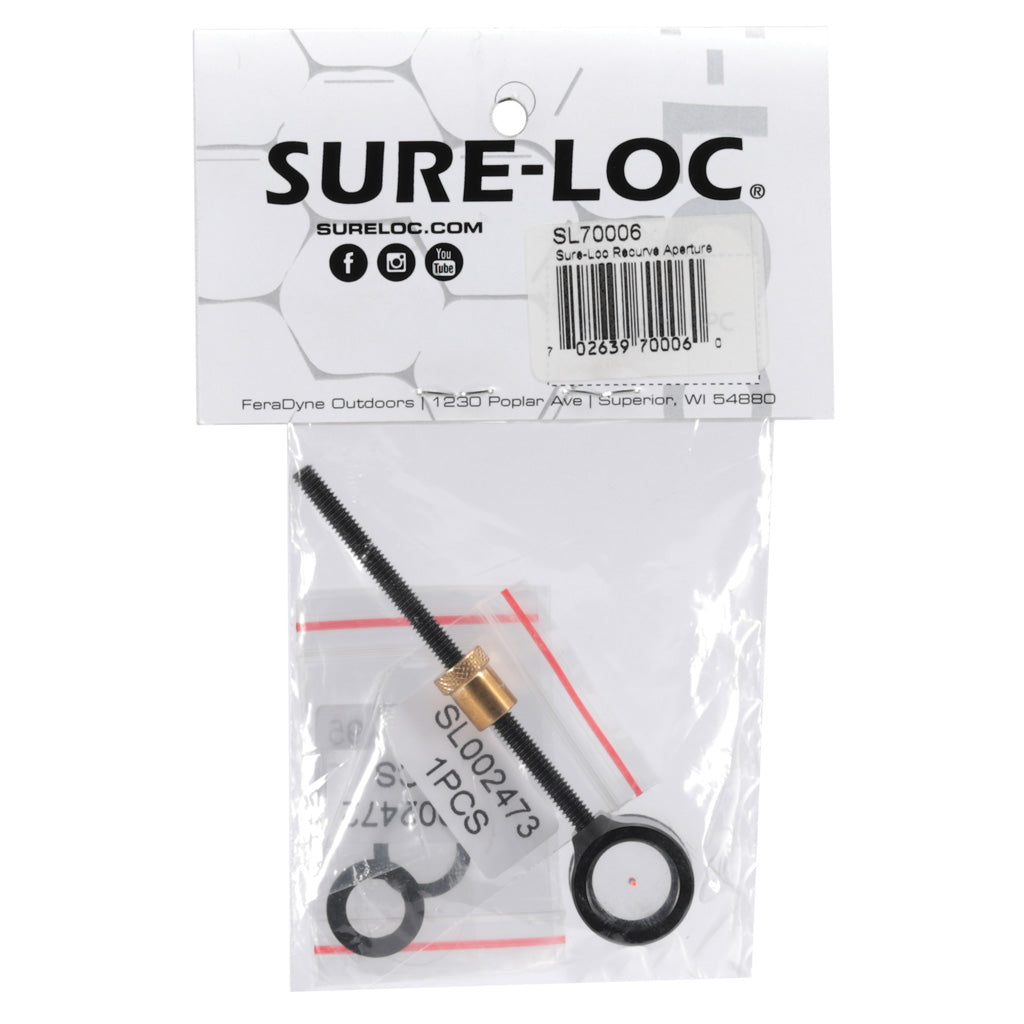SureLoc Recurve Bow Aperture Holder with Beiter Washer