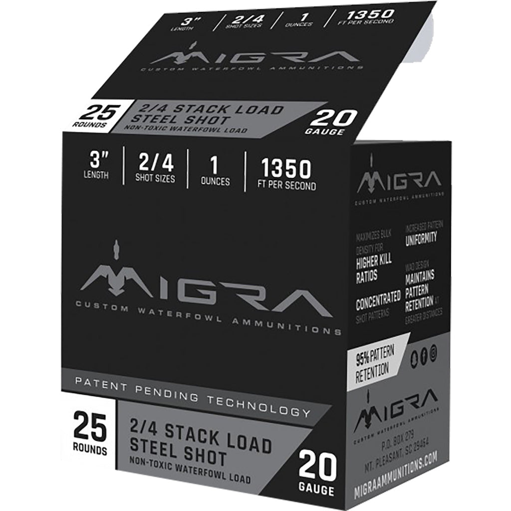 Migra Combinational 20 Gauge 3 in / 3 in #2 / 4 1 oz