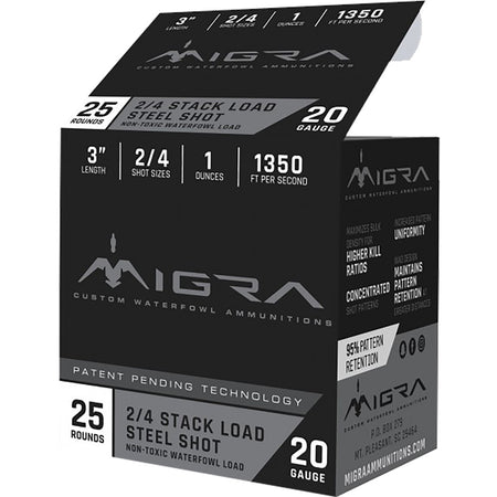 Migra Combinational 20 Gauge 3 in / 3 in #2 / 4 1 oz