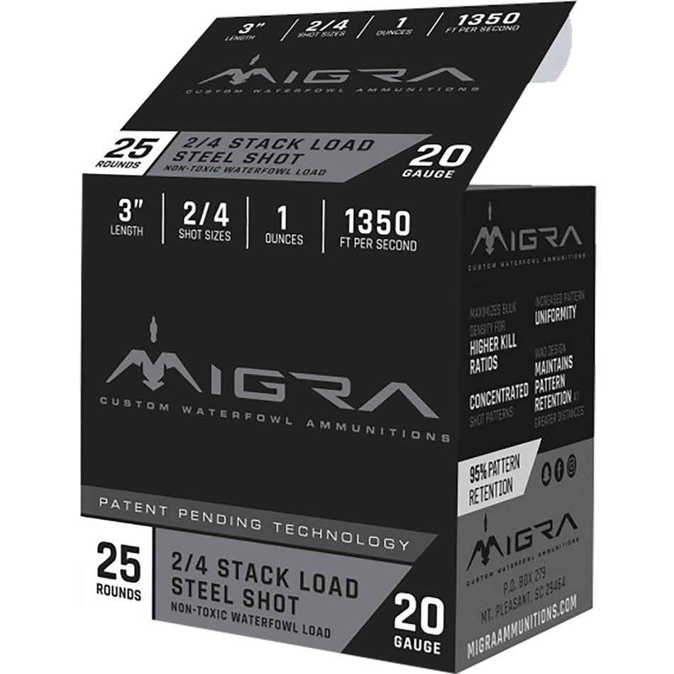 Migra Combinational 20 Gauge 3 in / 3 in #2 / 4 1 oz