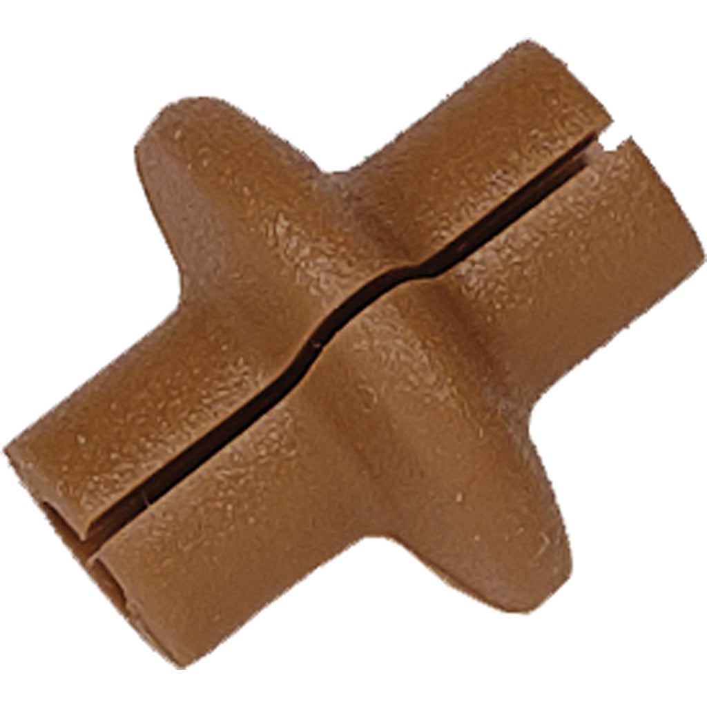 Pine Ridge Slotted Kisser Button Brown 1 Pack