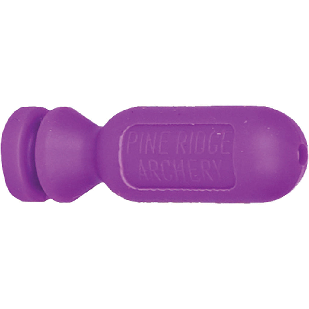 Pine Ridge Nitro Speed Bomb Bowstring Nock Purple 2 Pack