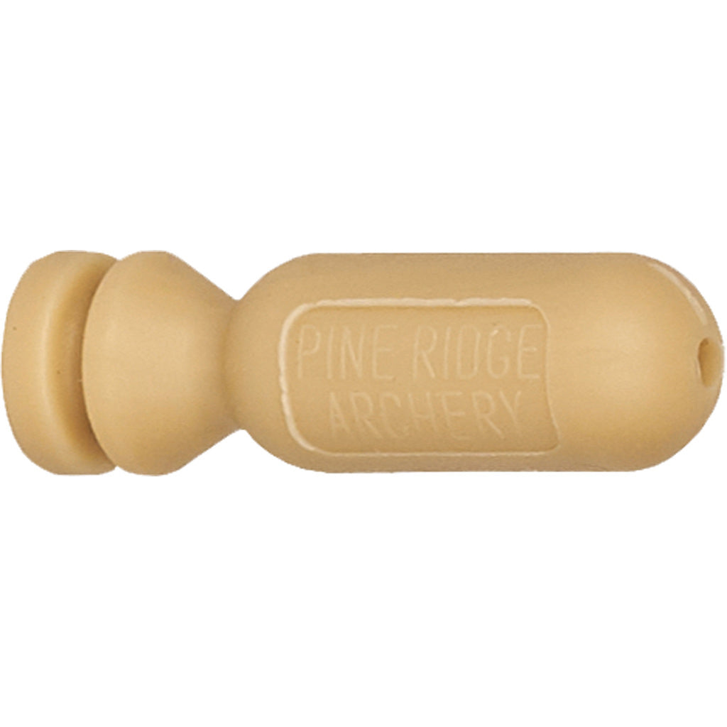 Pine Ridge Nitro Speed Bomb Bowstring Nock Tan 2 Pack