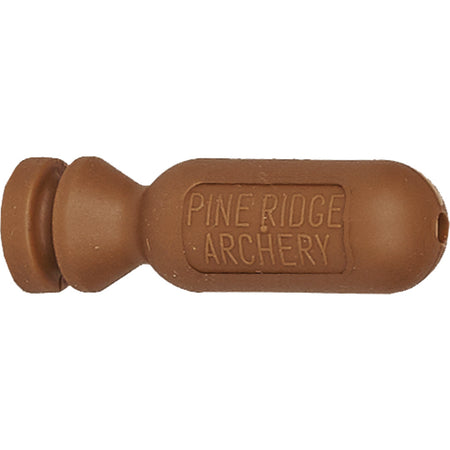 Pine Ridge Nitro Speed Bomb Bowstring Nock Brown 2 Pack