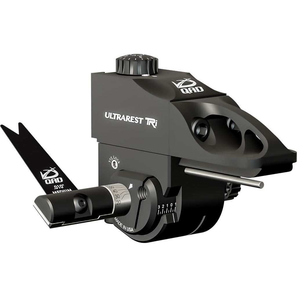 QAD UltraRest TRi Target Arrow Rest Black Right Hand