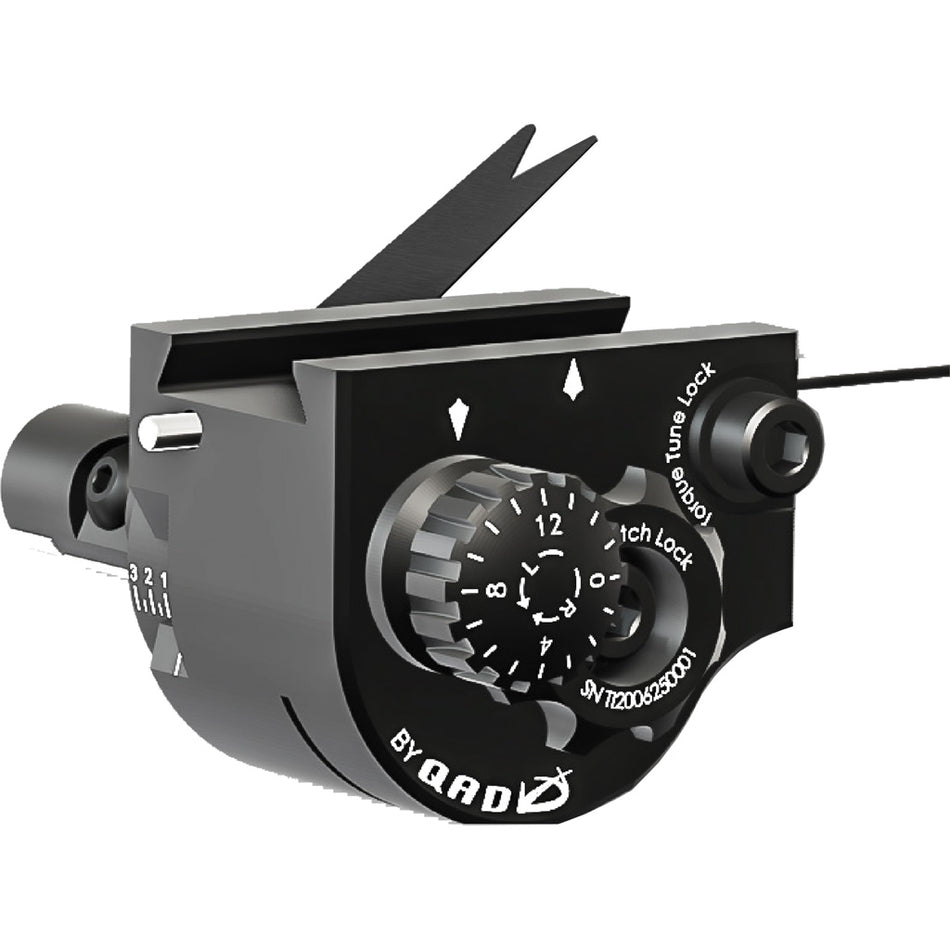 QAD UltraRest TRi SwitchIt Arrow Rest Housing Black Left Hand