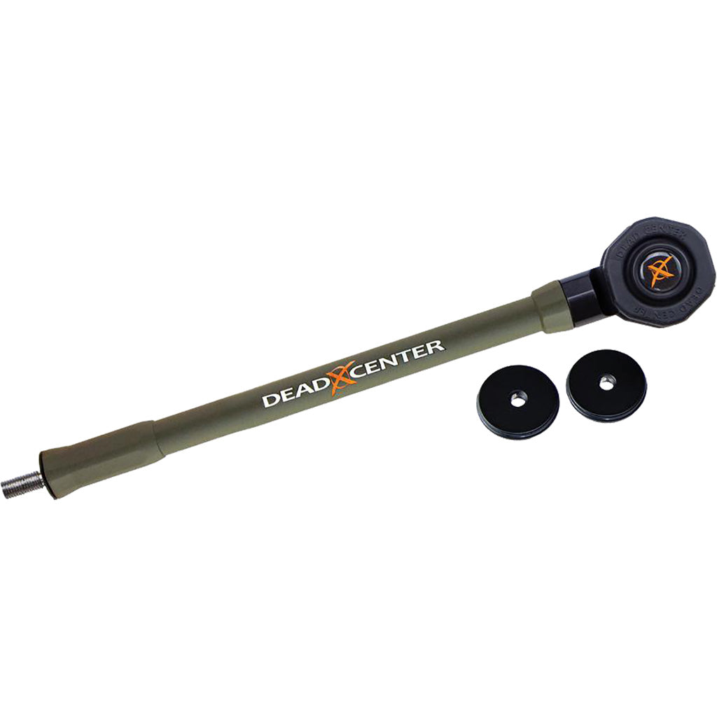 Dead Center Verge Bow Stabilizer Green 12 Inch