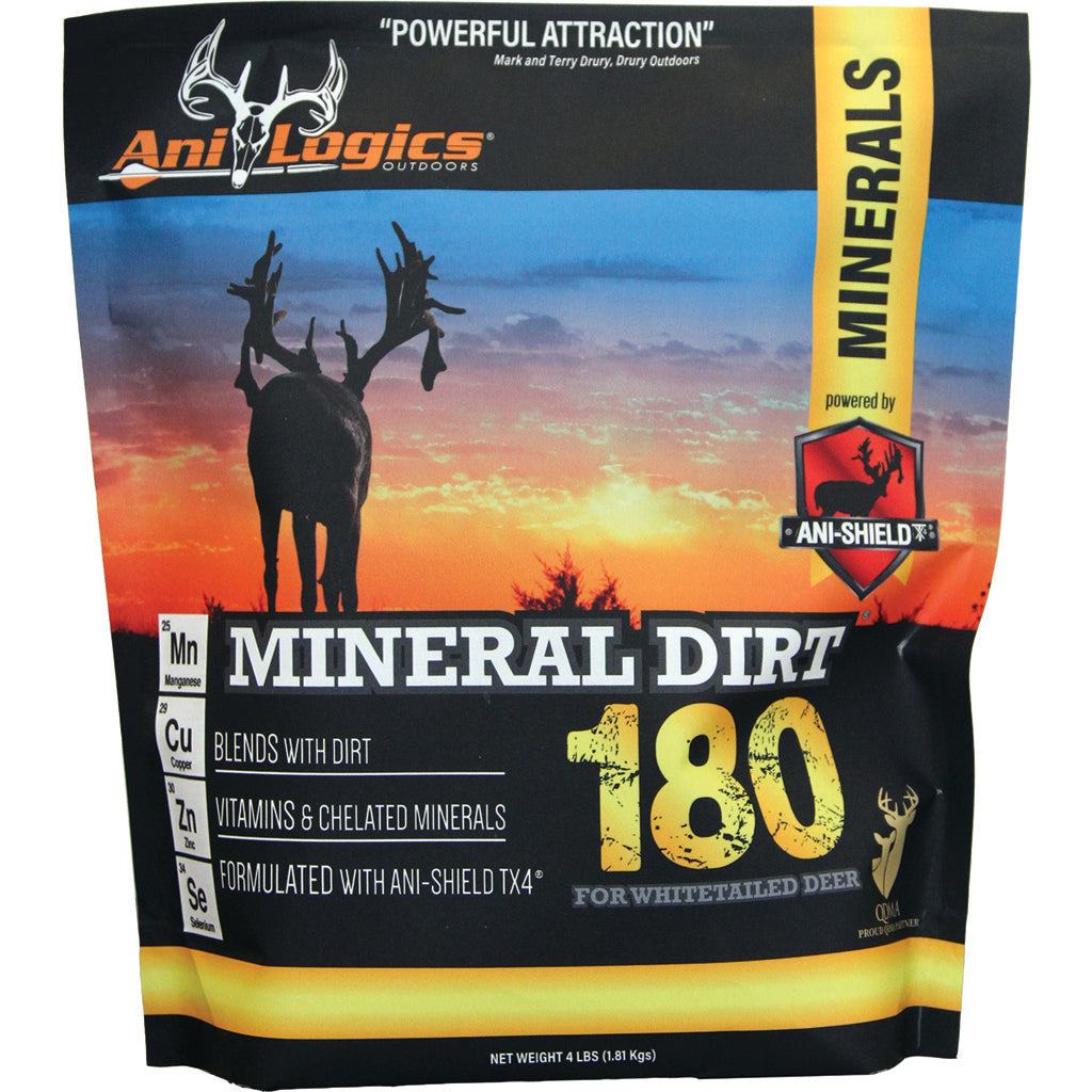 Ani-Logics Mineral Dirt 180 Whitetail Deer Supplement 4 lbs.
