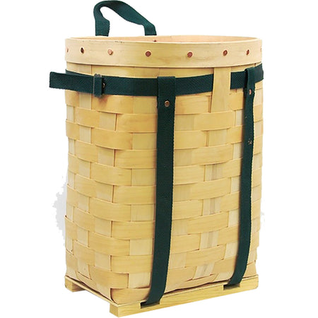 Minnesota Trapline Hand-Woven Hardwood Pack Basket 18 in.