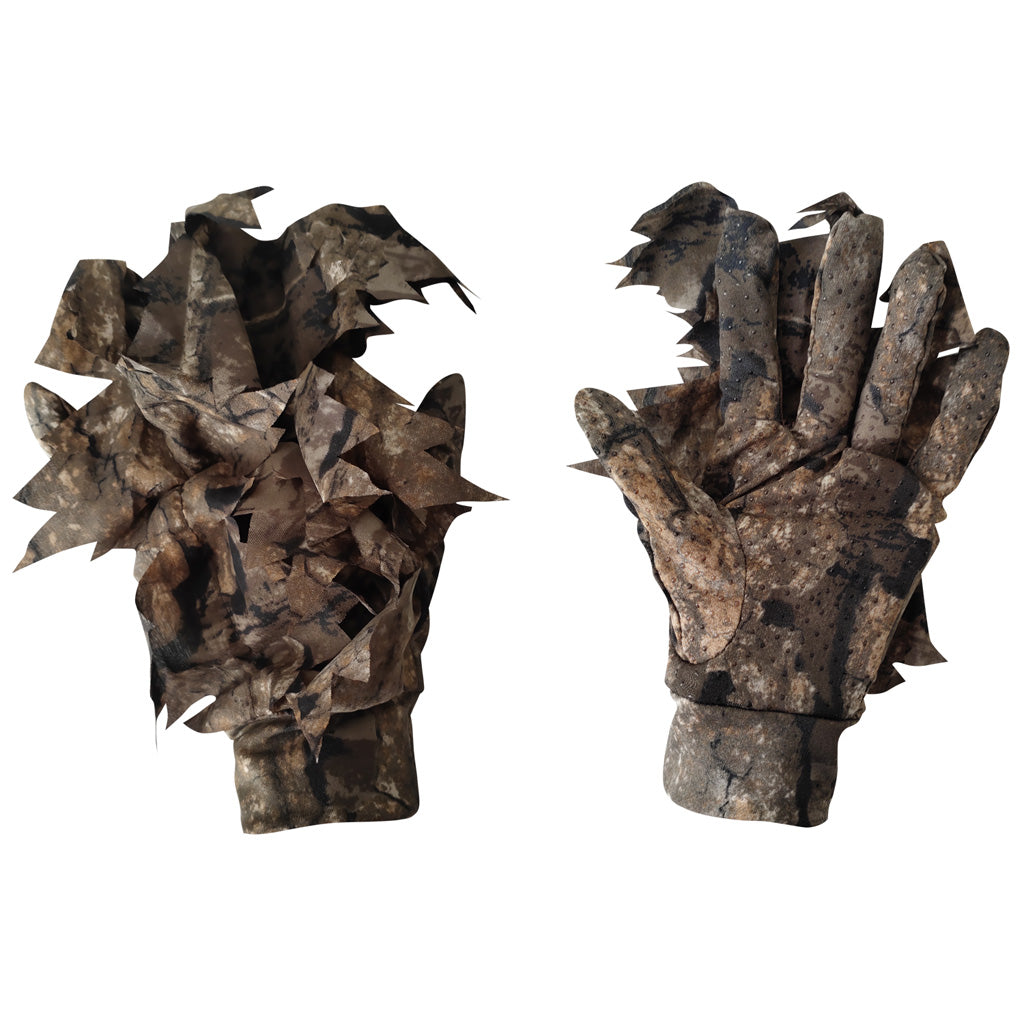 Titan 3D Leafy Camo Gloves Realtree Timber