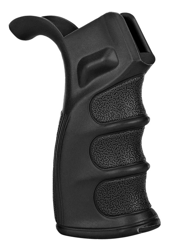 Trinity Force WBG01B AR DMR Pistol Grip with Storage AR-15/M16/M4 Grooved Black Polymer