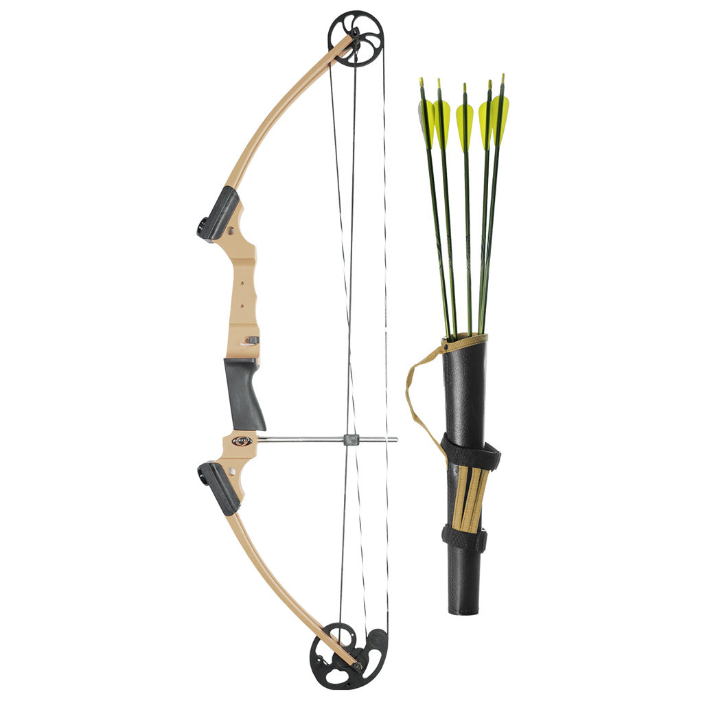 Genesis Original Compound Bow Starter Set Sand RH