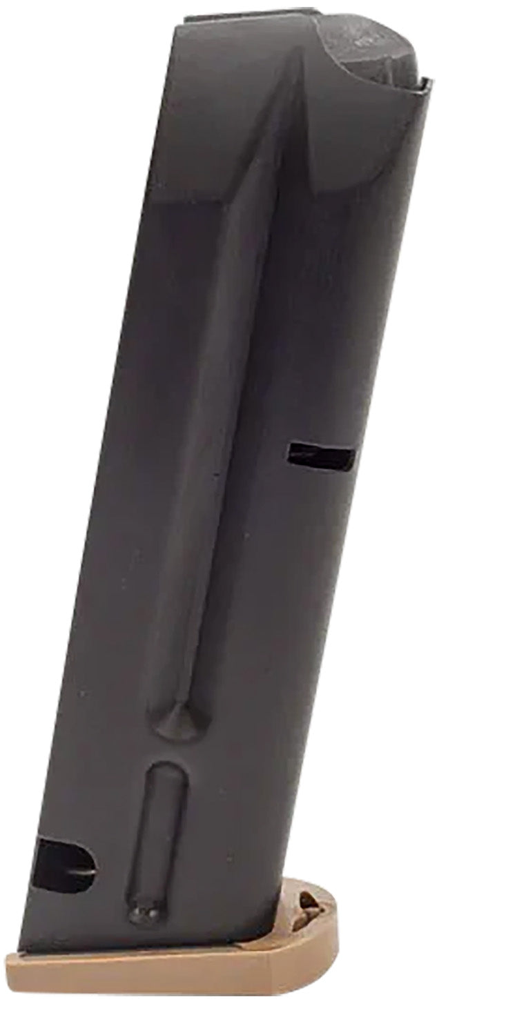 Beretta USA JMM9A310 M9A3 10-Round 9mm Luger Black/Tan Steel Handgun Magazine