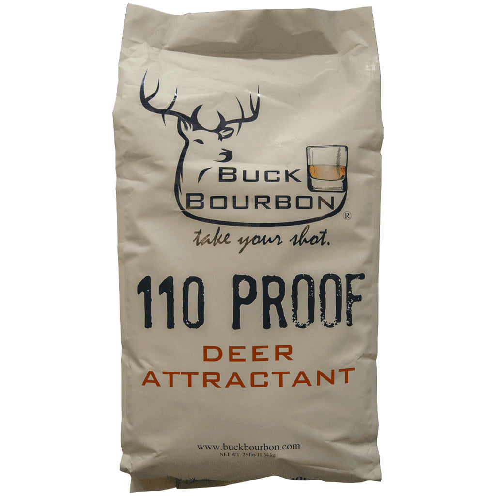 Buck Bourbon 110 Proof Deer Attractant Sweet Feed 25 lb
