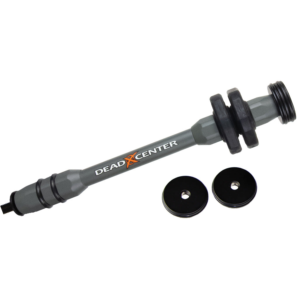 Dead Center Dead Silent Carbon XS Bow Stabilizer Grey 8 in.
