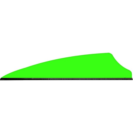 Q2i Fusion X-II Arrow Vanes Neon Green 2.5 in. 100 Pack