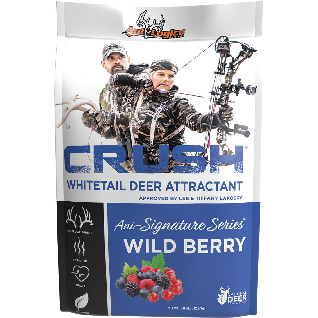 AniLogics CRUSH Wild Berry Granular Deer Attractant 5 lbs.