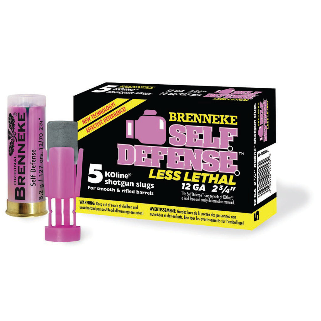 Brenneke SL122SDLL Self Defense Hunting 12 Gauge 2.75" 1/3oz Sabot Slug 1673 fps