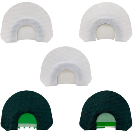 Quaker Boy Fab 5 Turkey Diaphragm Call Combo Pack 5-Call Mix with Case