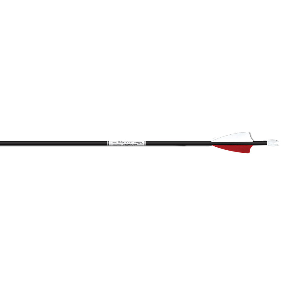 Easton Vector Carbon Arrows Bulk Pack 2.3 in. Vanes 600 Spine 72 pk.