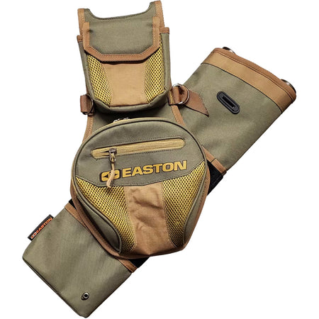 Easton Flipside 4-Tube Hip Quiver - Ranger Green