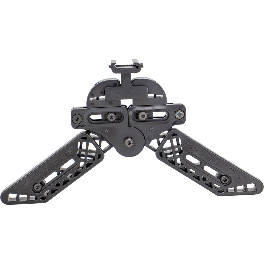 Pine Ridge Kwik Stand Rail Mount Bipod Combo Black
