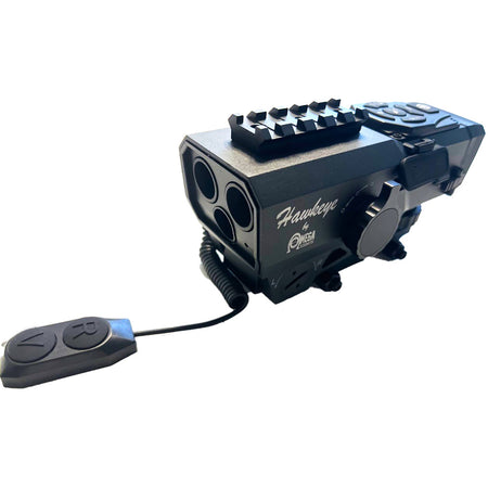 Omega Hawkeye 1-4x Digital Day/Night Vision Rifle Scope with Rangefinder