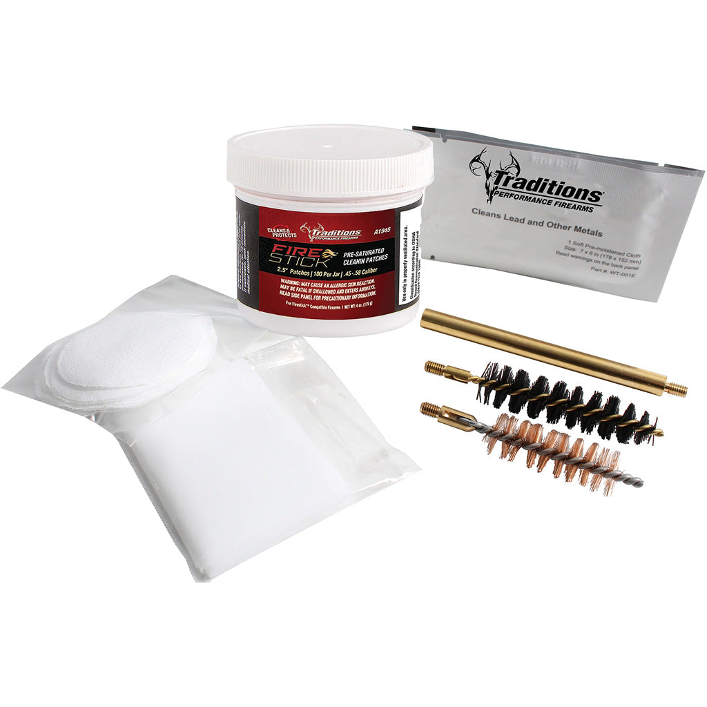 Traditions Firestick Muzzleloader Cleaning Kit for Nitrofire