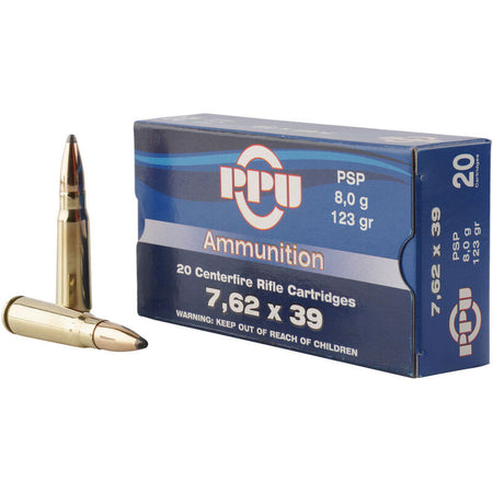Prvi Partizan Metric Rifle 7.62x39mm 123 gr JSP ammo