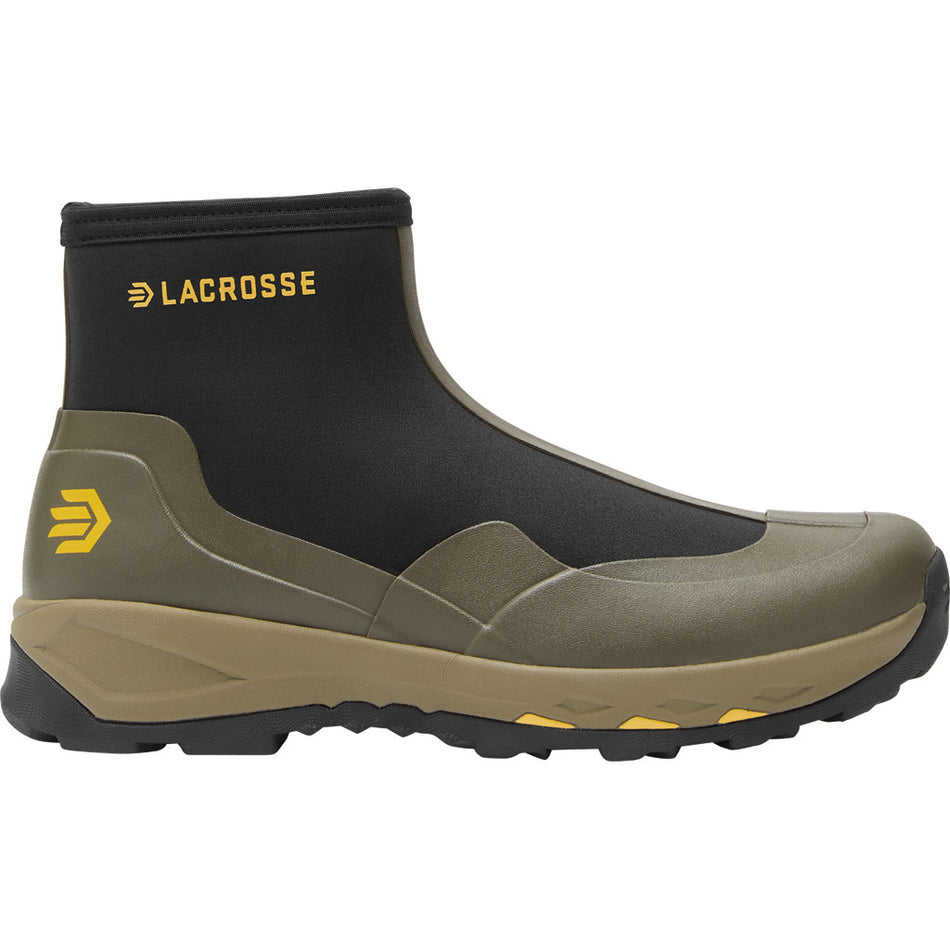 LaCrosse AlphaTerra Mid Rubber Boots Stone Size 10