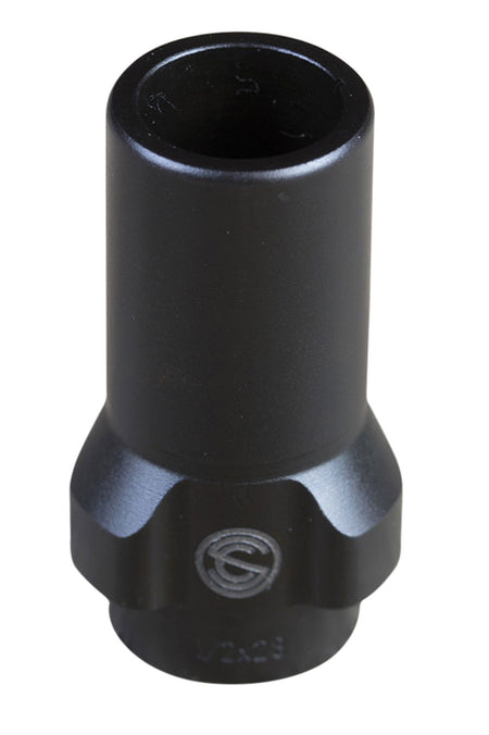 SilencerCo 3-Lug Muzzle Device 9mm Luger 5/8"-24 TPI Suppressor Adapter
