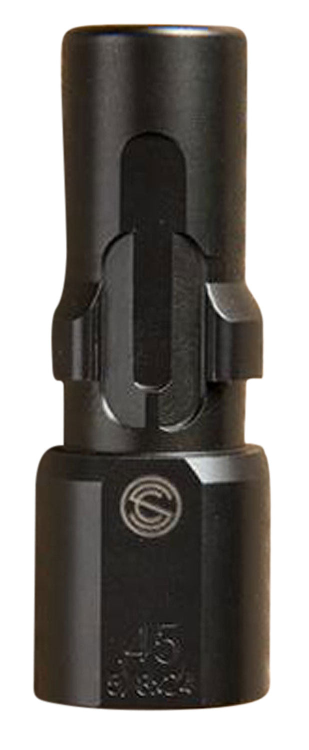 SilencerCo AC2603 3-Lug Muzzle Device .45 ACP 5/8"-24 Threads Black Steel