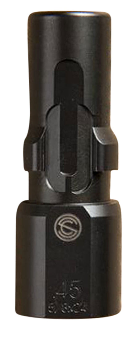 SilencerCo AC2603 3-Lug Muzzle Device .45 ACP 5/8"-24 Threads Black Steel