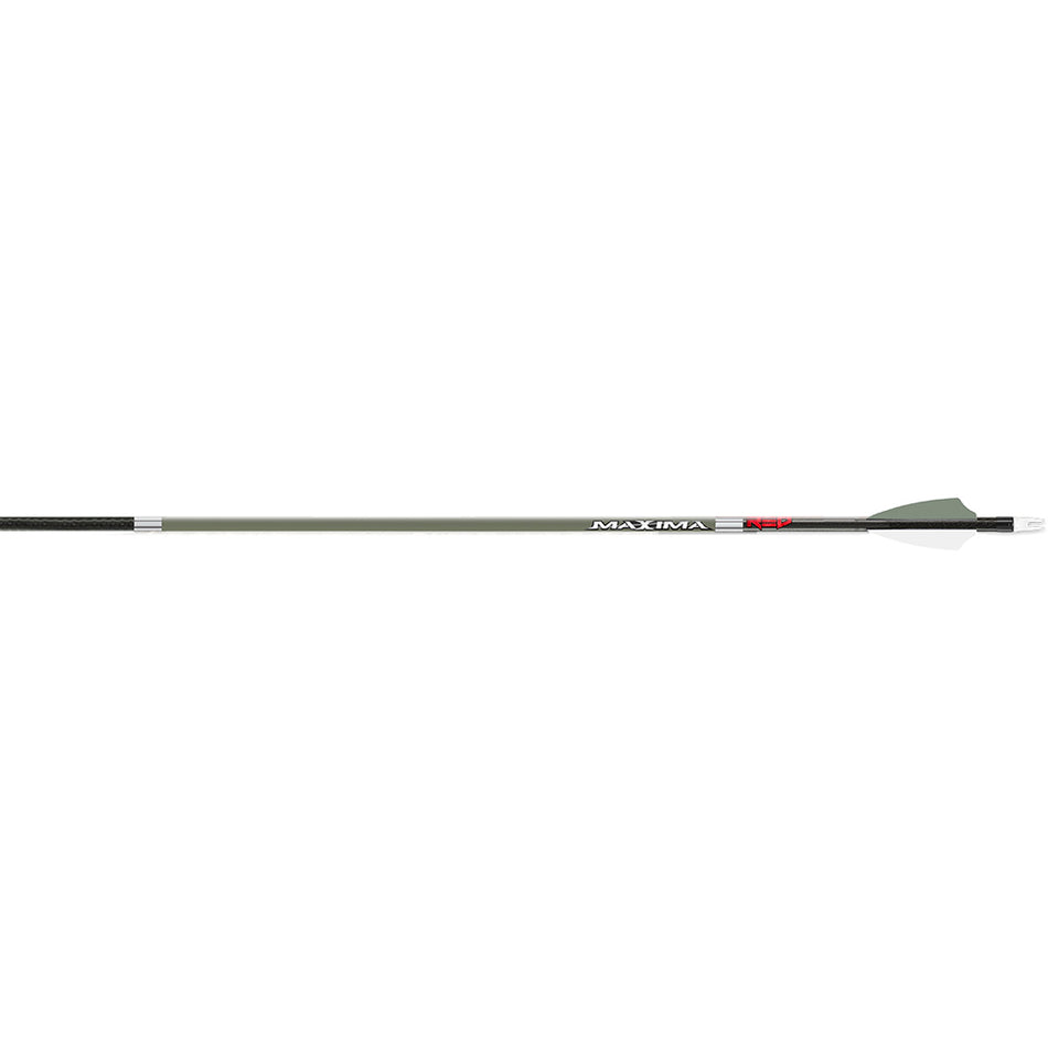 Carbon Express Maxima Red OD Green Arrows Spine 400 6 Pack