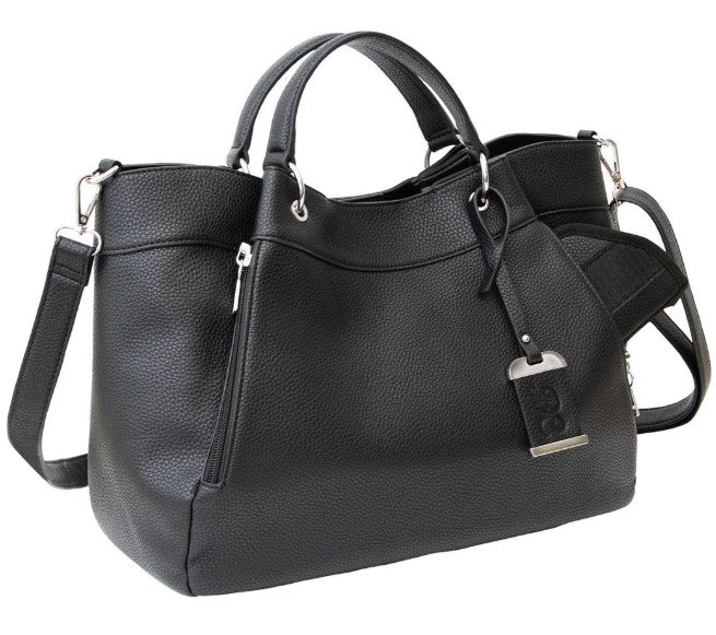 Bulldog Concealed Carry Satchel Purse with Holster, Black