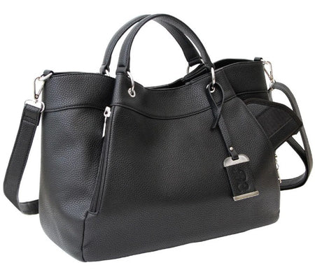 Bulldog Concealed Carry Satchel Purse with Holster, Black