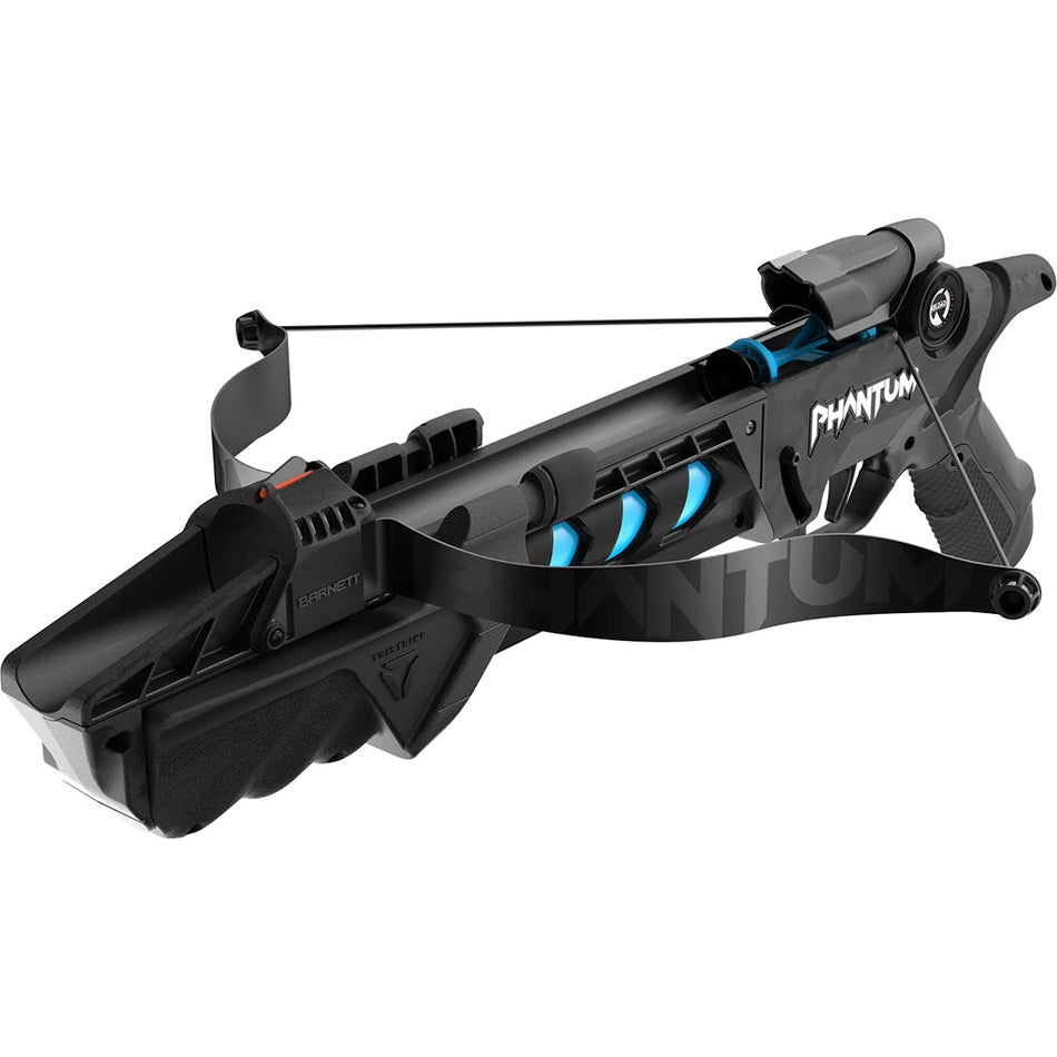 Barnett Phantom Toy Pistol Crossbow Black/Blue 3-Shot Youth