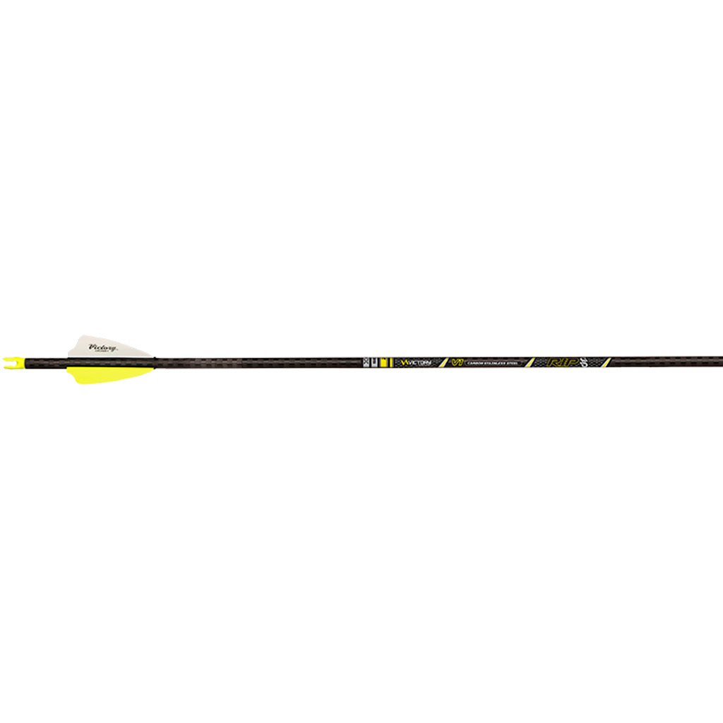 Victory RIP SS Elite Carbon Stainless Arrows 200 Spine 2 in. Vanes 6-Pack