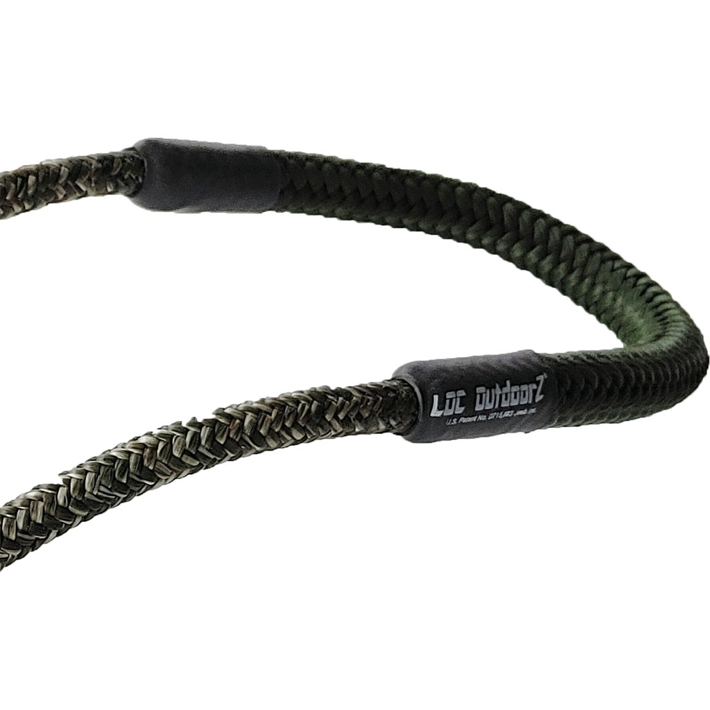 LOC OutdoorZ Stiffy Sling Maxx Rigid Carbon Mount Bow Sling Deep Woods Camo